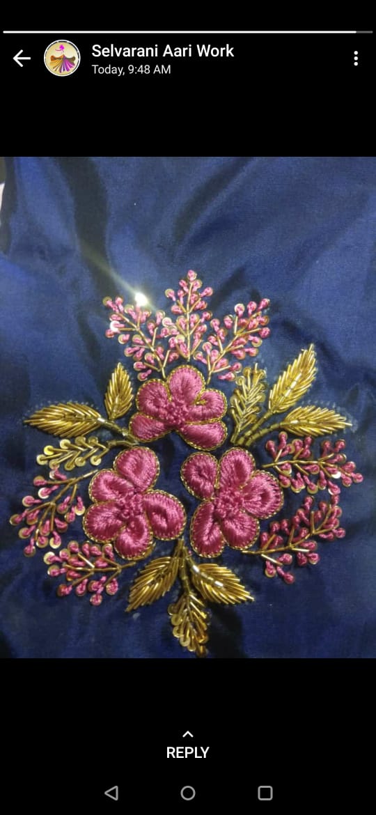 Hand Embroidery patch work 1