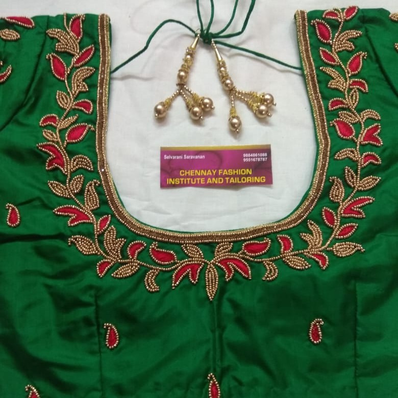 Aari embroidery Class for Special Bridal Blouse stitching in Chennai