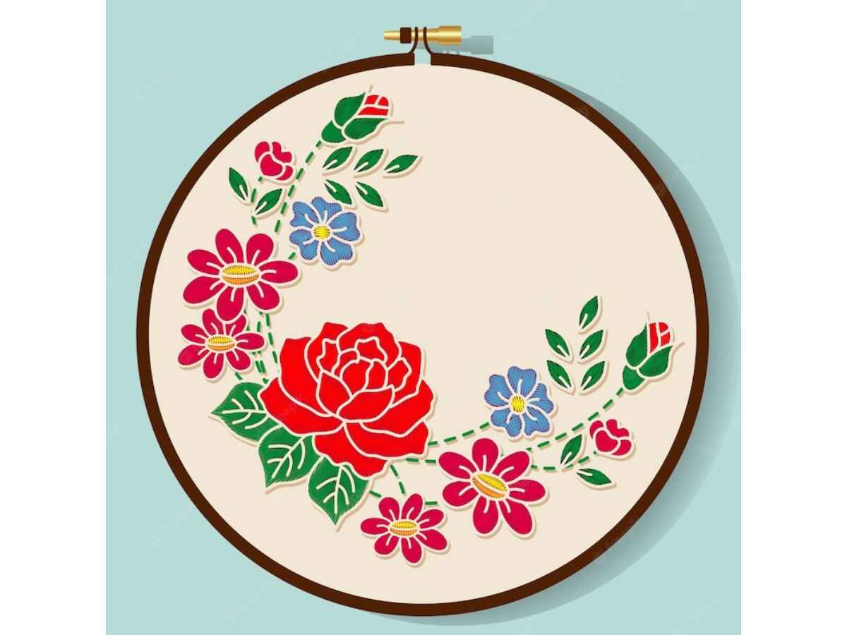 Floral-Embroidery-Design