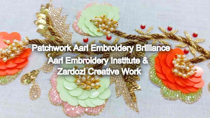 Patchwork Aari Embroidery Brilliance: Learn with Experts: Enroll Now: Contact 9884861088 1